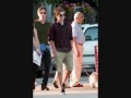 Zac Efron and friends take an evening stroll around the dock in Vancouver, Canada on Wednesday