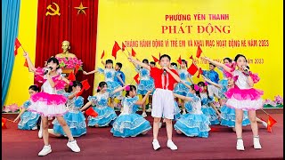 Phường Yên Thanh: Phát động Tháng hành động vì trẻ em và khai mạc hoạt động hè năm 2023