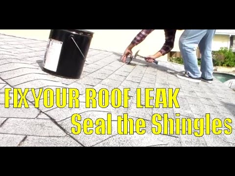 how to patch asphalt roof