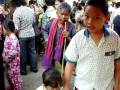 Cambodian market scene