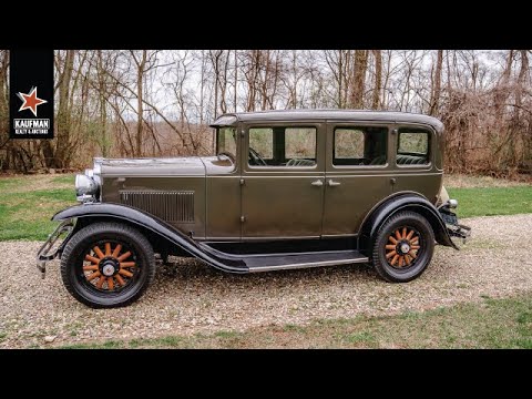 1930 Hupmobile Model S ( Runs & Drives ) 6 cylinder flathead with 3 speed transmission