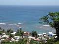 View from Calibishie Village in Dominica.