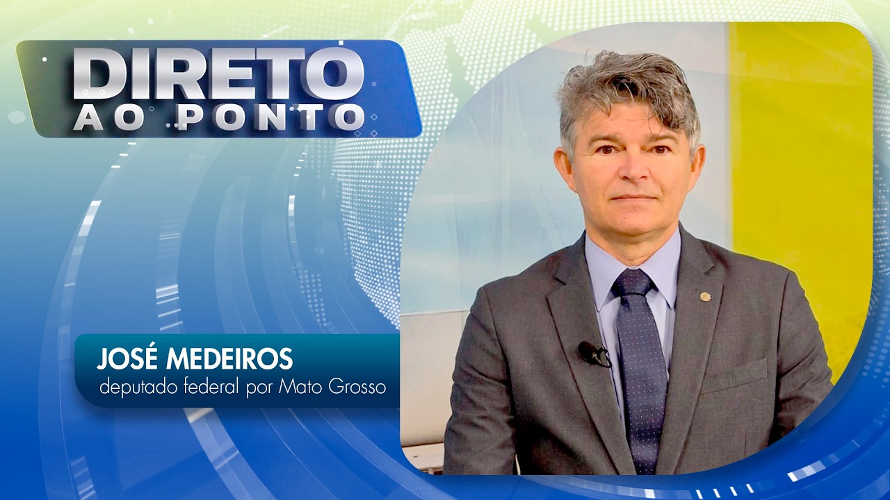 De filho de agricultores a deputado federal: a trajetória de José Medeiros | Direto ao Ponto