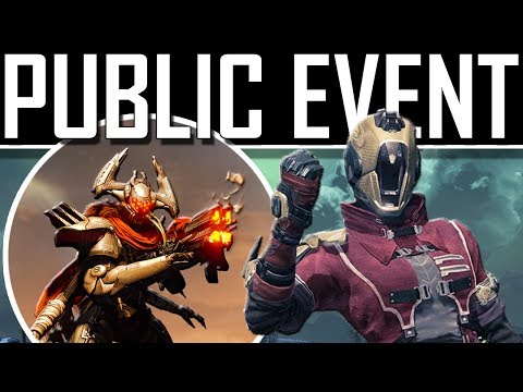 how to locate public events on destiny