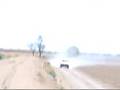 Levee bank jump at walgett