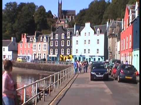 Mull - Tobermory was built as a fishing port in the late 18th century and is now the main village on Mull. It is a picture-postcard of a place with the brightly pai...