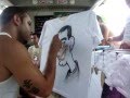 Caricatura ao vivo