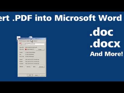 how to turn word into pdf