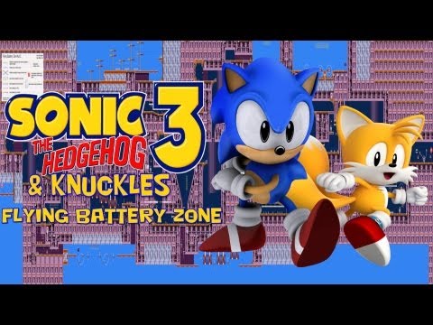Battery - Eae pessoal, mais um vídeo de Sonic 3 & Knuckles, dessa vez jogo a fase Flying Battery Zone, e no vídeo anterior, consigo todas as super emeralds, então, pos...