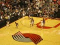 Blazer Rudy with Another Amazing Pass to LaMarcus Aldridge DUNK!!!!