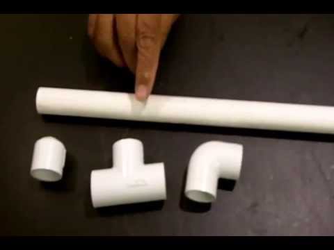 how to attach pvc pipes together