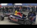 2009 Red Bull Racing RB5 presentation roll out and drive