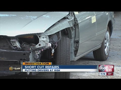 how to repair body of a car