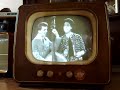 Old Television from 1954/55 Old Television from 1954/55