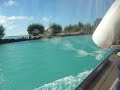 The Boat Ride from Bora Bora Airport to Four Seasons Resort