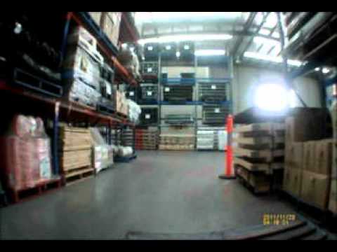 how to drive a order picker