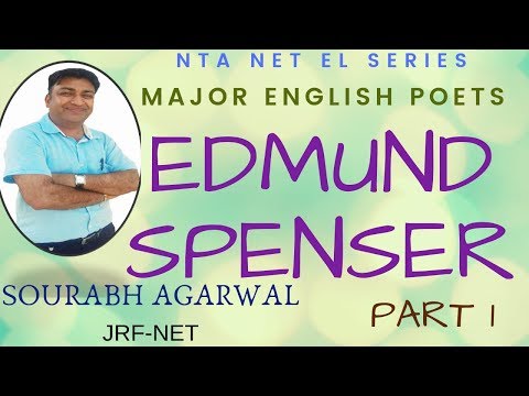 Major English Poets: Edmund Spenser Part I