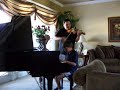 Joey castillo Jr and Dad Sr  rondenela violin  piano