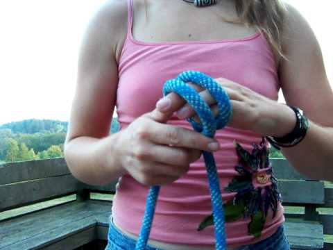 how to tie clove hitch knot