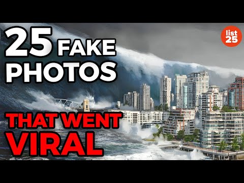 25 Fake Photos That Went Viral