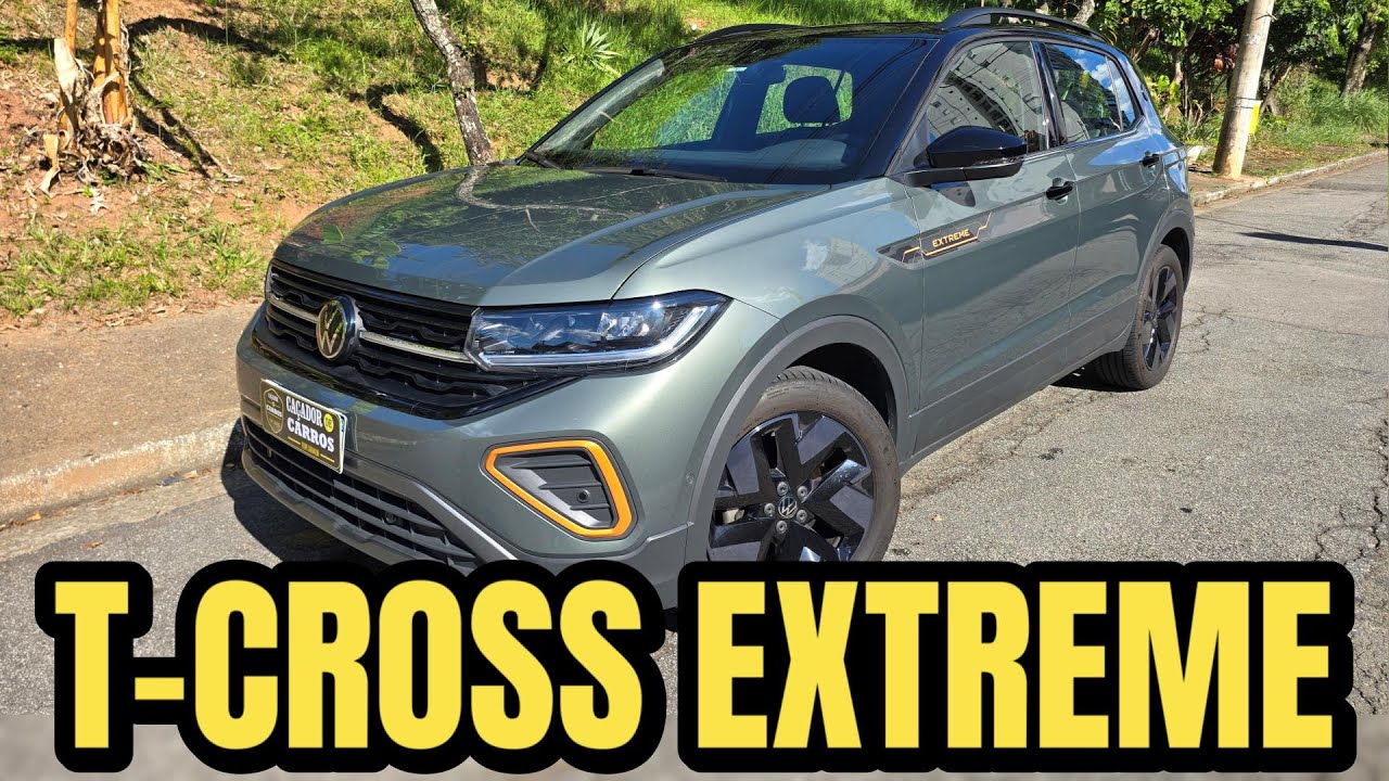T-Cross Extreme, nova versão top de linha com pneus que não furam // Caçador de Carros