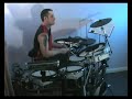 Dave Weckl \"Designer Stubble\" played with my Roland TD-20