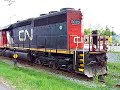 CN SD40 6025 at Wausau