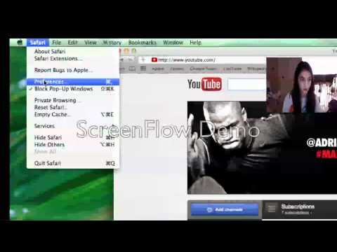 how to change homepage on mac