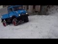 Tamiya U. with snow chains Video