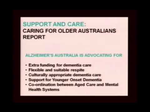 demenzfilme - Listen to Mr Glenn Rees - Chief Executive Officer of Alzheimer's Australia.