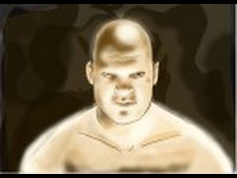 how to draw wwe kane