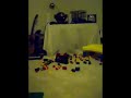 Destroying Lego Tower