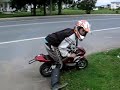 Pocket Bike Burnout