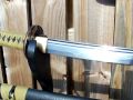 The Kodō Scarab鼓童Forged & Folded Tameshigiri Competition Katana Sword by HAZAMA YAKIBA