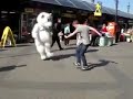 Bear vs Man Dance Battle