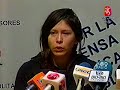 Agreden a ministra de Educaci�n