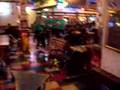 joe"s crab shack staff dance "peace, love and crabs!"