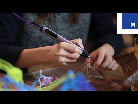 3D-ручка малює в повітрі (відео) 3D-ручка малює в повітрі (відео)