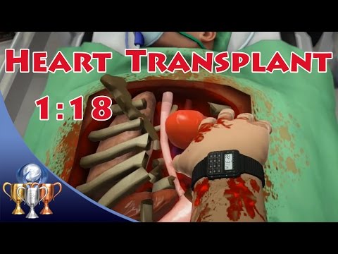 how to transplant heart surgeon simulator