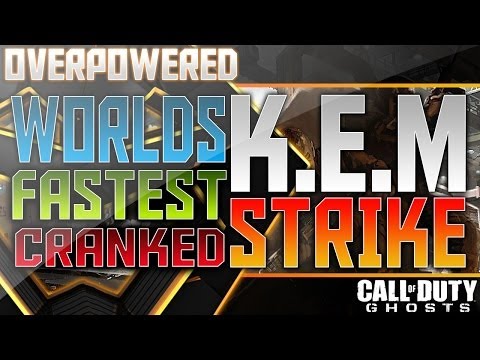 COD: Ghosts - WORLD'S FASTEST CRANKED