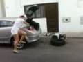 videos de pija gh cambiando rueda coche