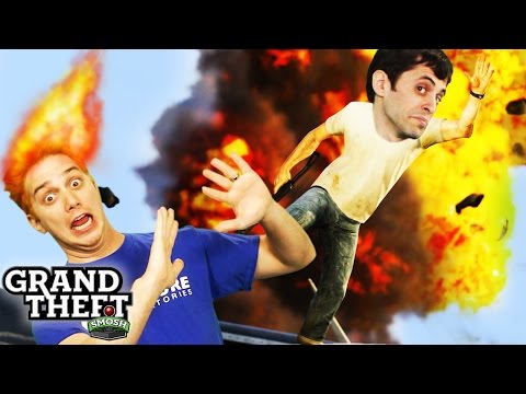 STUNT JUMP SPECTACULAR! (Grand Theft Smosh)