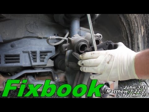 How to Replace Front Brake Pads & Rotors Chevrolet Lumina