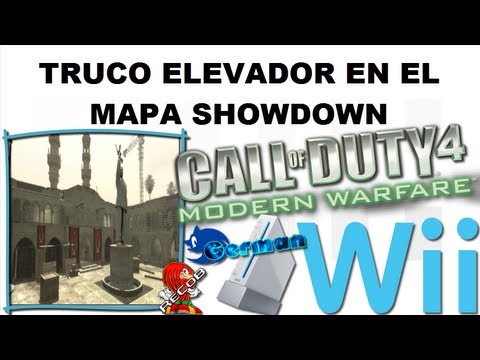 Truco Tutorial COD4 Elevador en el Mapa Showdown (SOLO PARA WII) - By GrmanWii & ReCoB Truco Tutorial COD4 Elevador en el Mapa Showdown (SOLO PARA WII) - By GrmanWii & ReCoB