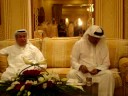 الأمسية الرمضانية المباركة بمجلس مستشار الملك السيد صالح بن عيسى بن هندي وبرعاية كريمة من لدن صاحب السمو الشيخ محمد بن عيسى آل خليفة رئيس الحرس الوطني والتي اقيمت الساعة التاسعة من مساء يوم الأربعاء الموافق 10-9-2008 م