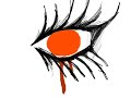 Evil Eyes drawn on my DS