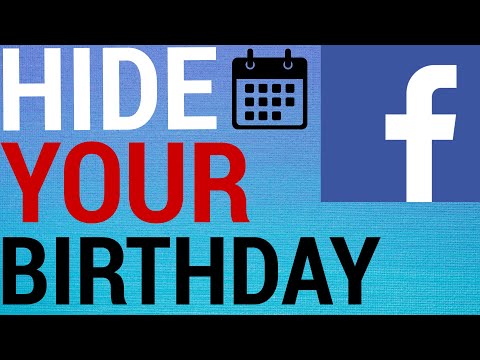 video-linktoworks-How To Hide Your Birthday on Facebook - YouTube