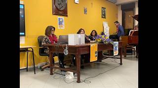 Humanitas e Creatività. Presentazione del Libro From Sponges to Sieves, ed. Di Nicolò alla NNLC 27/3/26-Liceo Classico La Farina. L'autrice dialoga con AnnaMaria Anselmo (Presidente SFI Messina), Rosella Faraone (vicepresidente nazionale SFI), Roberta Mineo (Docente Lingua e Letteratura latina e italiana)