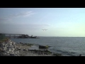 Impressive Landing Avianca A320 @ Santa Marta (SKSM/SMR) view from the beach.
