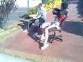 chair race hahah